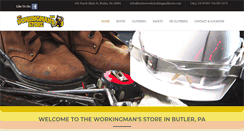 Desktop Screenshot of butlerworkclothingandboots.com